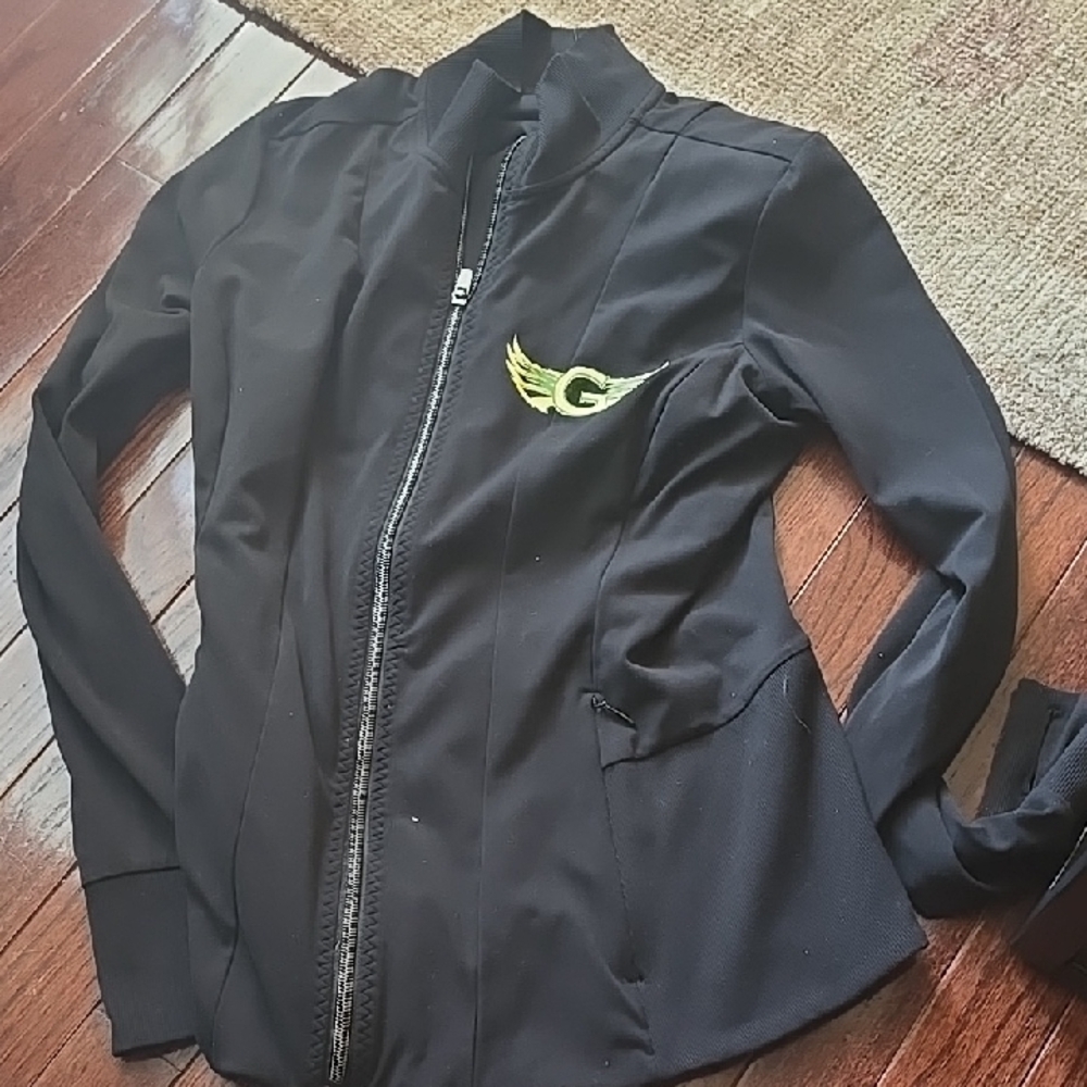 Athleta  Jacket with Gold Logo